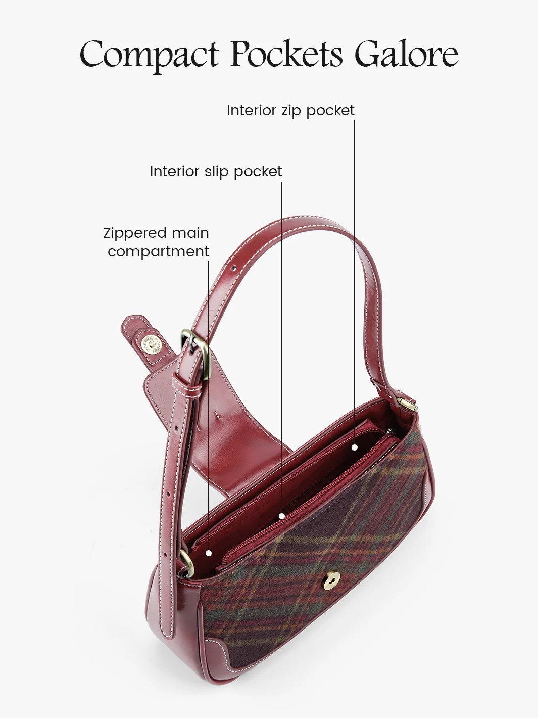 Alison Vintage Daily Shoulder Bag - Image 20