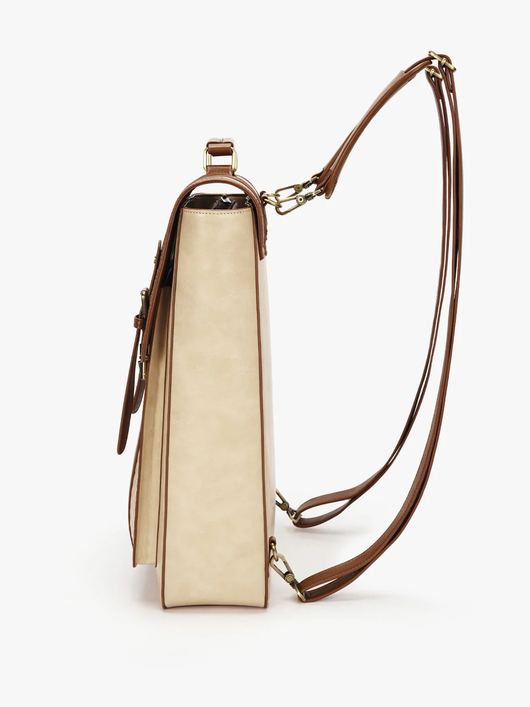 Dolce Weave Vegan Leather 15.6-Inch Backpack - Image 4
