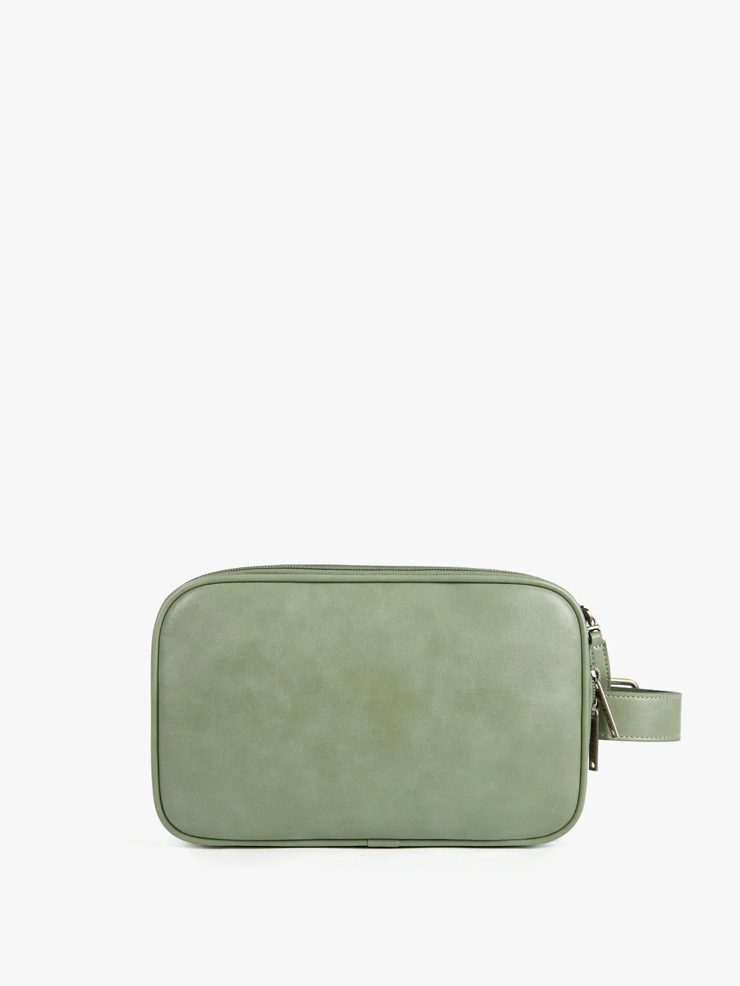 Elena Large Vegan Leather Toiletry Bag - Image 12