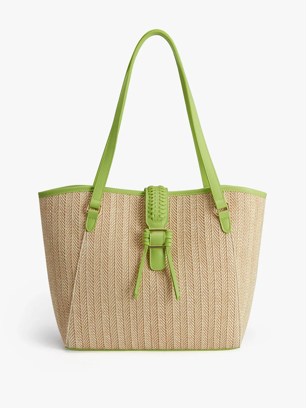 Marina Raffia Straw Tote Bag - Image 21