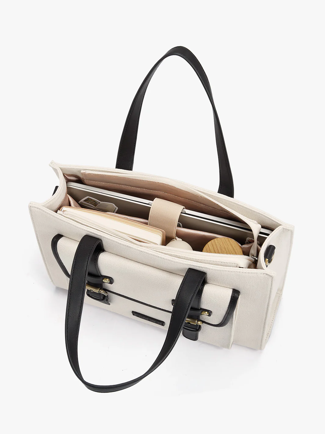 Olivia's Canvas 13" Vegan Leather Tote - Image 22