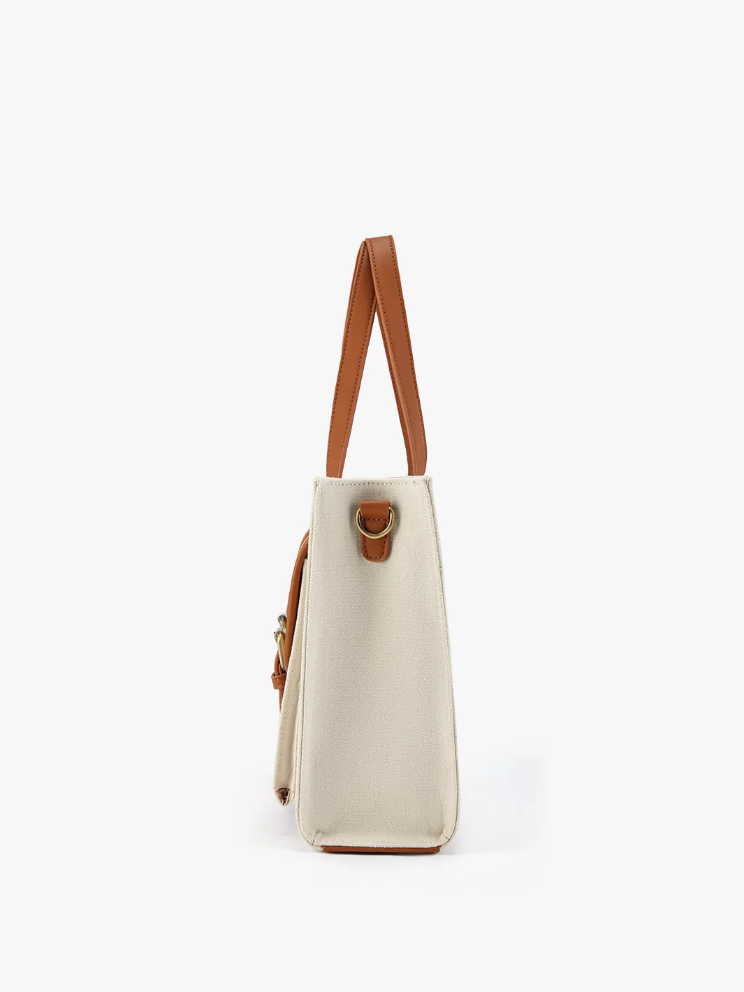 Olivia's Canvas 13" Vegan Leather Tote - Image 5