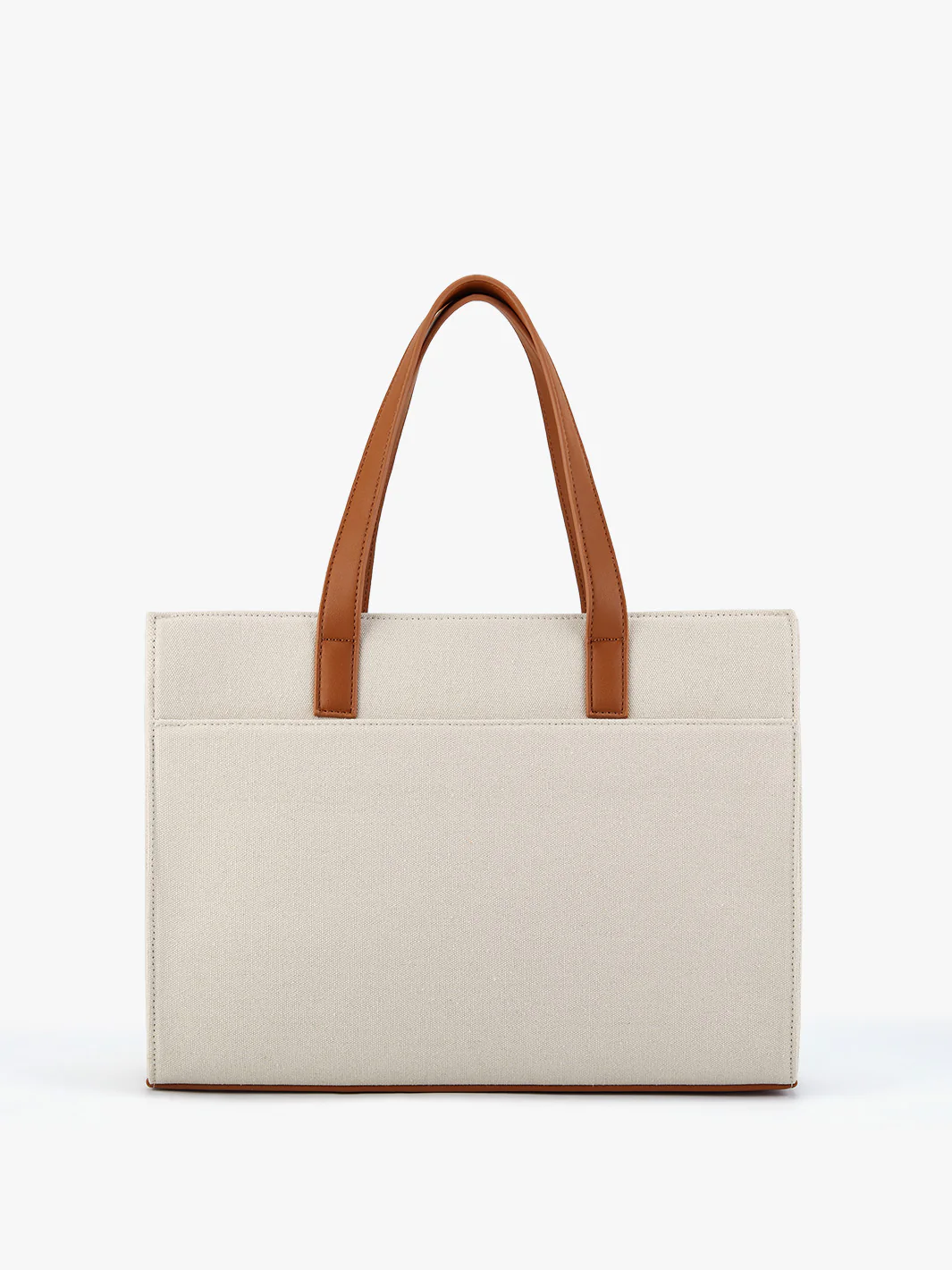 Olivia's Canvas 13" Vegan Leather Tote - Image 13