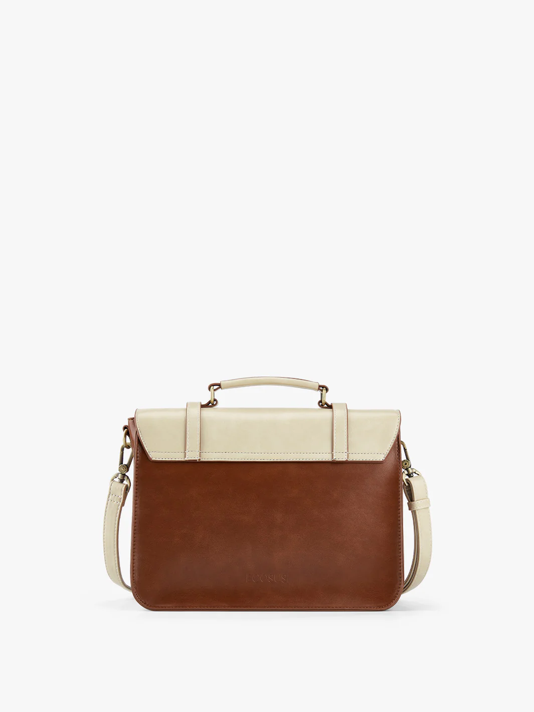 Sombre Mini Crossbody Vintage Briefcase - Image 10