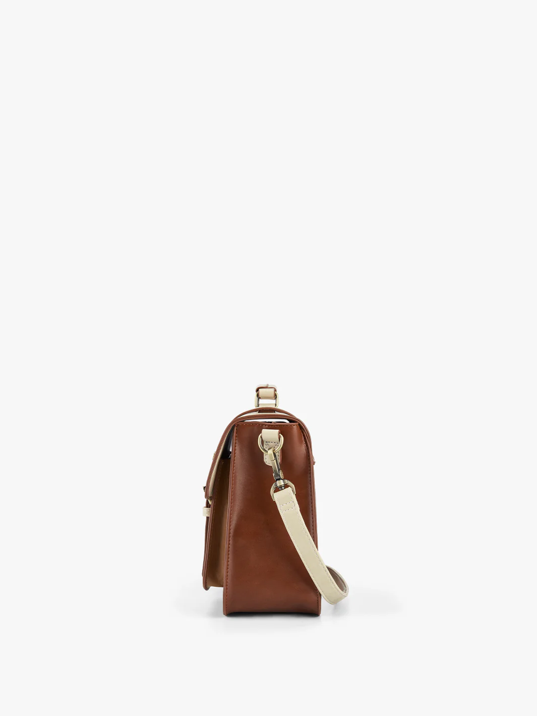 Sombre Mini Crossbody Vintage Briefcase - Image 9
