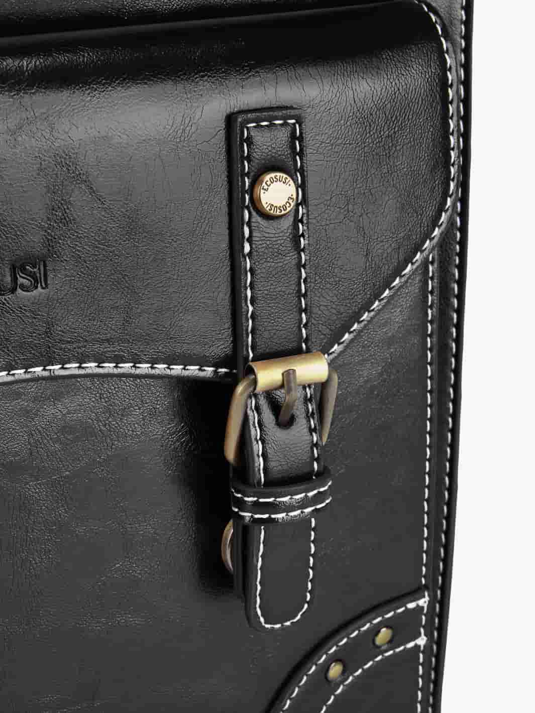 Wilder Vintage Leather 15.6-inch Laptop Backpack - Image 16