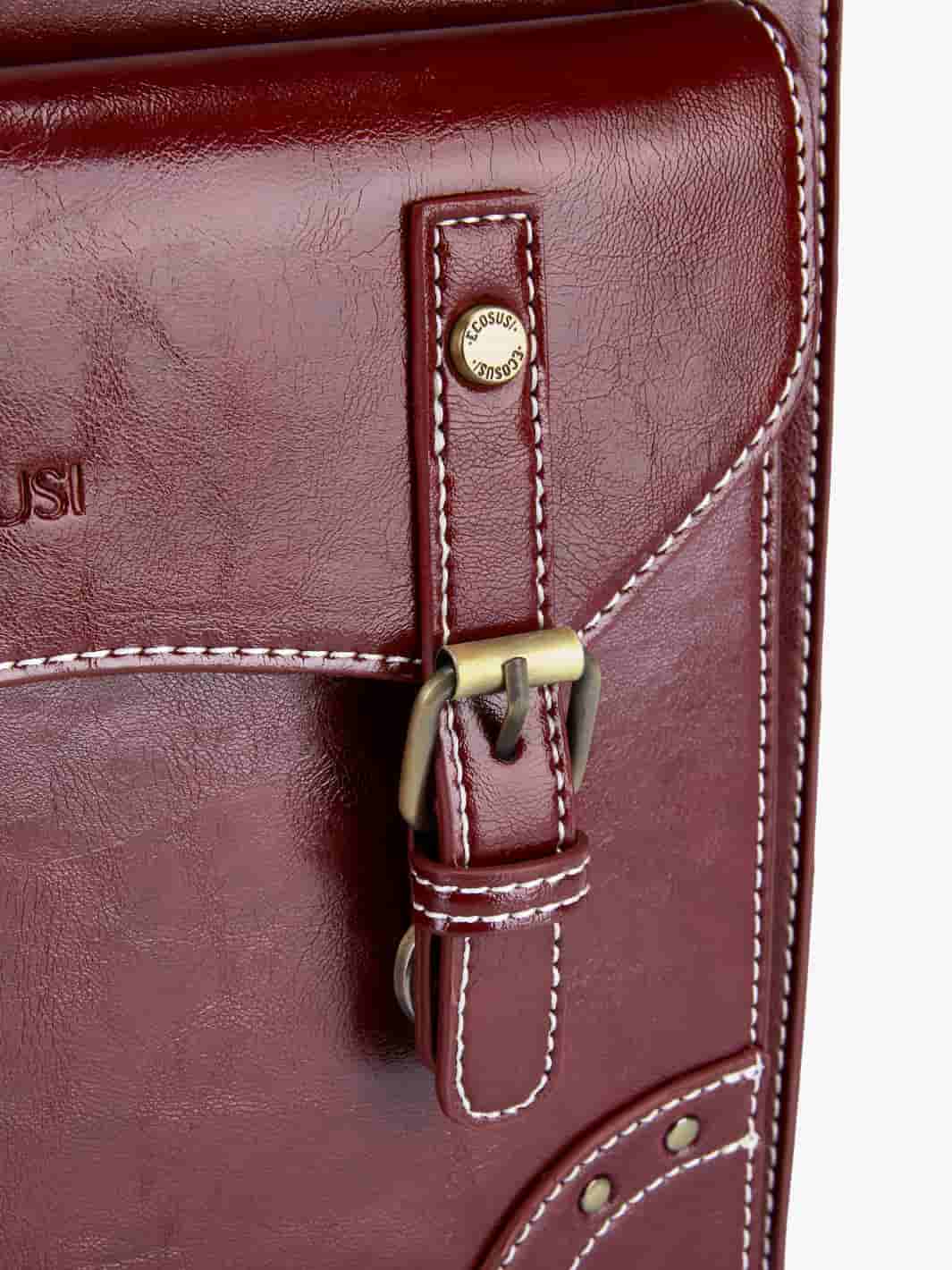 Wilder Vintage Leather 15.6-inch Laptop Backpack - Image 36