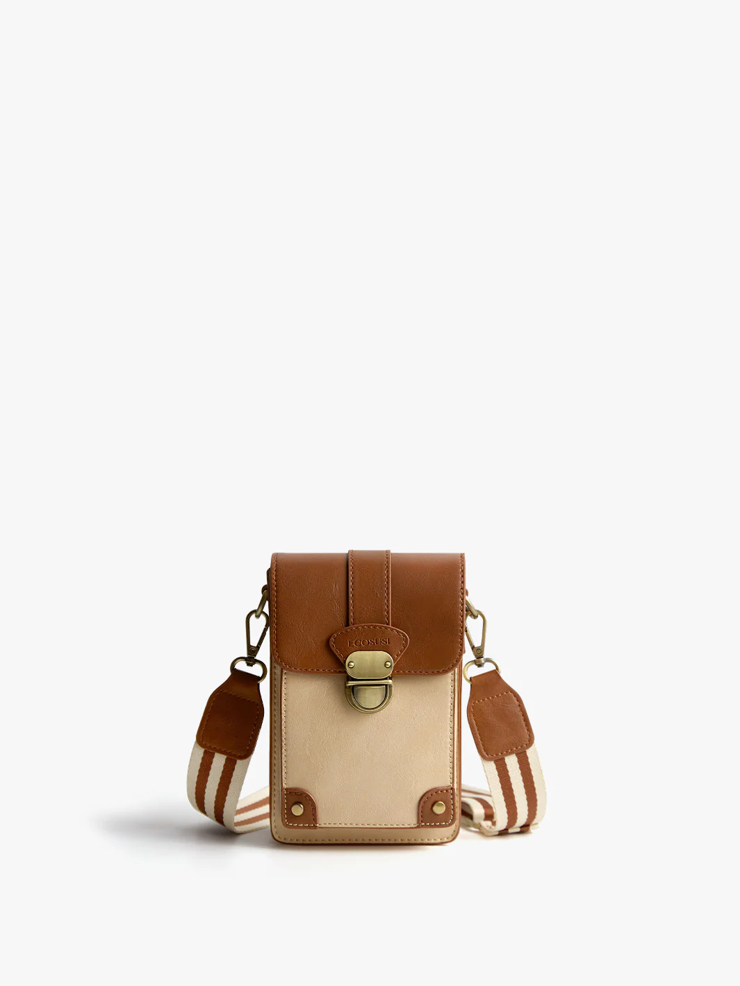 Women's Small Vintage Crossbody Cell Phone Pouch - Image 10