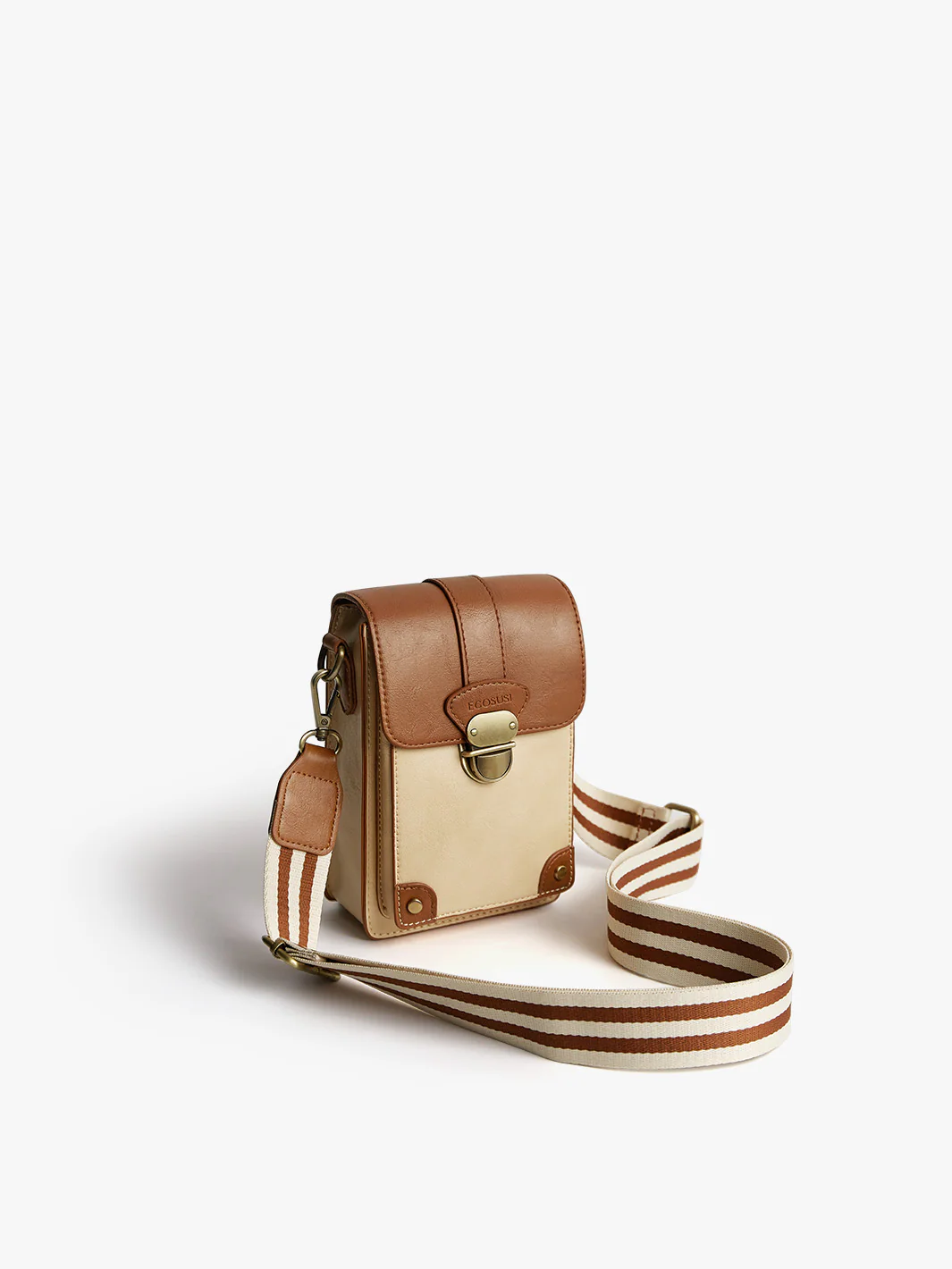 Women's Small Vintage Crossbody Cell Phone Pouch - Image 12