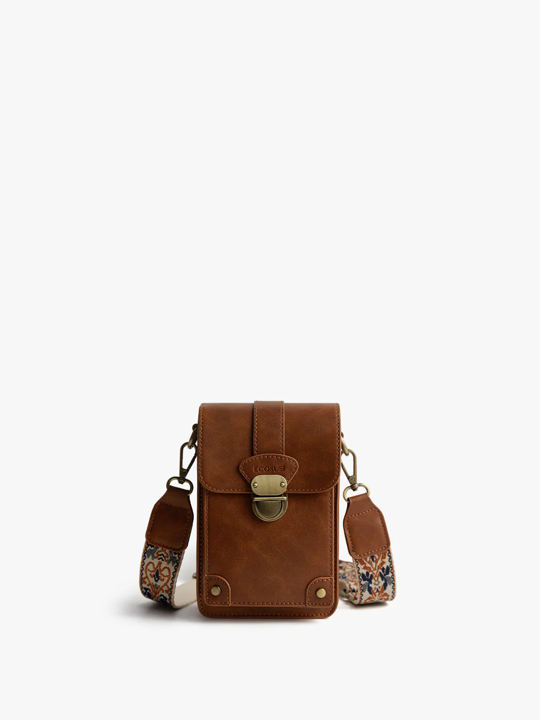 Women's Small Vintage Crossbody Cell Phone Pouch - Image 23